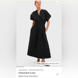 Tuckernuck Burgundy Maxi Dress